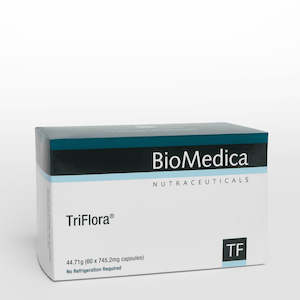 Gut Health Practitioners Exclusive: BioMedica TriFlora 60 Capsules