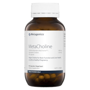 Vitamins And Minerals Practitioner Exclusive: Metagenics MetaCholine 90 Capsules