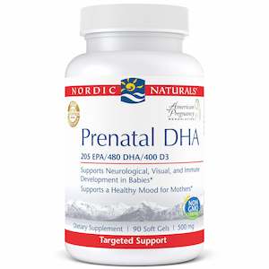 Preconception Pregnancy Practitioner Exclusive: Nordic Naturals Prenatal DHA