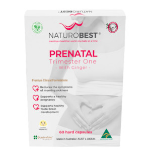 NaturoBest Prenatal Trimester One With Ginger