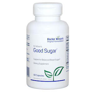 Blood Sugar Regulation Practitioner Exclusive: Dr Wilson's Good Sugar - 60'S