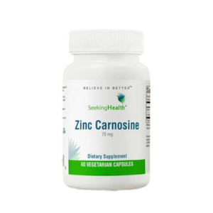 Vitamins And Minerals: Seeking Health Zinc Carnosine - 60 Capsules