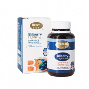 Buy Health Life Bilberry Plus Lutein Get 1 Free DHA Algal Oil
