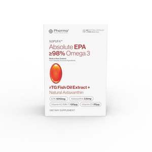 Health Supplements: Pharma New Zealand™ N3PUFA™ Absolute EPA>98% Omega 3 (60 Capsules)