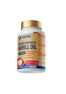 Heart: VIKPRO Antarctic KRILL OIL 700mg (90s)
