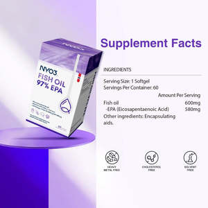NYO3® 97% High EPA Fish Oil Softgels 600mg