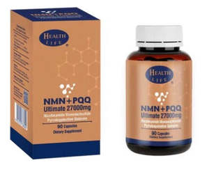 Men Health: Buy Health Life® NMN Ultimate 27,000mg+PQQ 90s GET Free Health Life® Probiotics 500B CFU