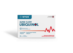 NYO3® Super CoQ10 Kaneka Ubiquinol 550mg 30s