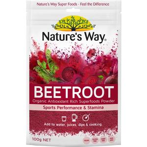 Nature's Way Super Foods Beetroot Powder 100g