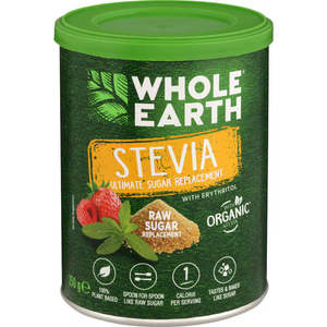 Boost Fat Metabolism Step 1: Whole Earth Sugar Substitute Stevia Raw Sugar Sweetener