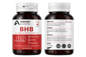 Avenqor™ Nutrition BHB Exogenous Ketone Absolute Formula｜60 Capsules