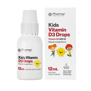 Phatma® New Zealand Kids D3 Drops | Vitamin D3 | 12mL