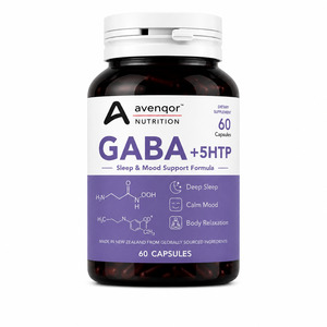 Health Supplements: Avenqor™ Nutrition GABA + 5-HTP Sleep & Calm Absolute Formula｜60 Capsules
