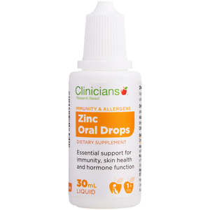 Clinicians Zinc Oral Solution 30ml