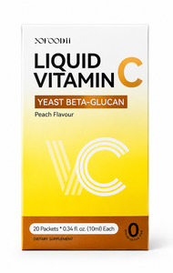 Yofoodii® Liquid Vitamin C Yeast Beta-Glucan Peach Flavour (20s)