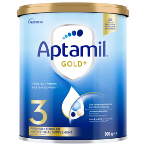 Aptamil Gold+ 3 Premium Toddler Milk Drink 12+ Months 900g (6 packs)