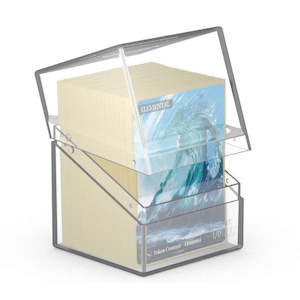 Tcg Accessories: Boulder Deck Case (100+) Clear