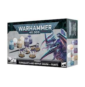 Get Started Warhammer 40 000: Warhammer 40,000: Termagants and Ripper Swarm + Paints