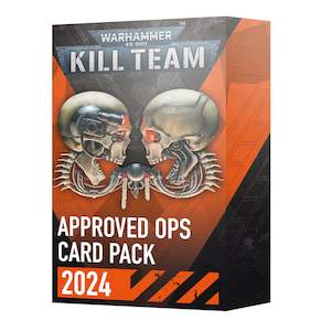 Warhammer 40 000 Kill Team: Kill Team: Approved Ops Card Pack 2024