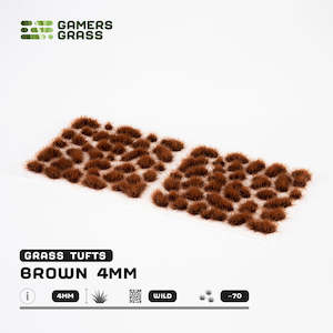 Gamersgrass: Brown 4mm - Wild