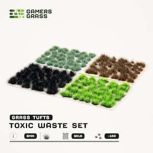 Gamersgrass: Toxic Waste Set 6mm - Wild