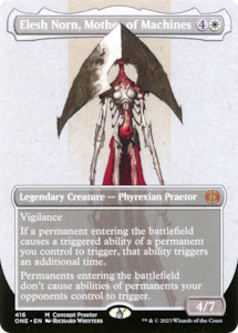 Elesh Norn, Mother of Machines (Borderless Concept Praetors) [Phyrexia: All Will Be One]
