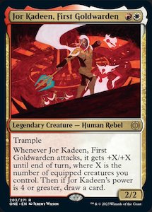 Phyrexia All Will Be One: Jor Kadeen, First Goldwarden [Phyrexia: All Will Be One]