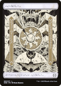 Phyrexia All Will Be One: Plains (267) (Phyrexian) [Phyrexia: All Will Be One]