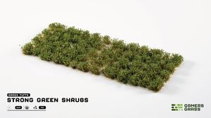 Paints Tools: Strong Green Shrubs
