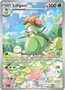 Pokemon Singles Instock: Lilligant (092/086) [Scarlet & Violet: Black Bolt]