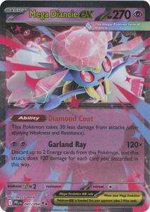 Pokemon Singles Instock: Mega Diancie ex (041/094) [Mega Evolution: Phantasmal Flames]