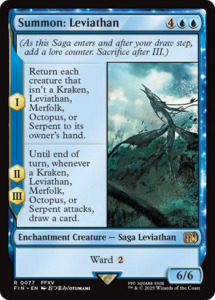 Mtg Singles Instock: Summon: Leviathan [FINAL FANTASY]