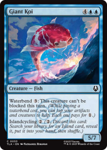 Mtg Singles Instock: Giant Koi [Avatar: The Last Airbender]