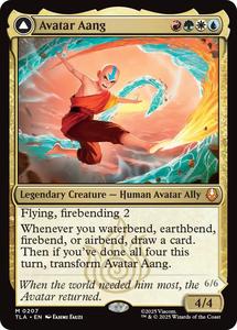 Mtg Singles Instock: Avatar Aang [Avatar: The Last Airbender]