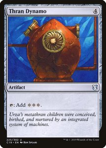 Mtg Singles Instock: Thran Dynamo [Commander 2019]