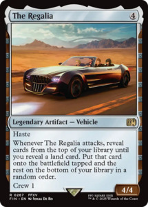 Mtg Singles Instock: The Regalia [FINAL FANTASY]