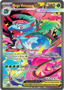 Pokemon Singles Instock: Mega Venusaur ex (177/132) [Mega Evolution: Base Set]