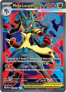 Mega Lucario ex (160/132) [Mega Evolution: Base Set]