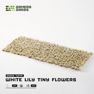 Paints Tools: White Lily Tiny Flowers