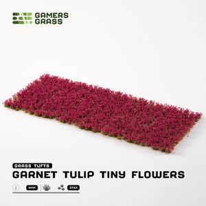 Paints Tools: Garnet Tulip Tiny Flowers
