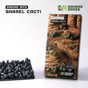 Paints Tools: Basing Bits - Barrel Cacti
