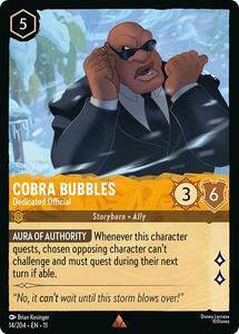 All: Cobra Bubbles - Dedicated Official (14/204) [Winterspell]