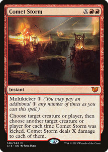Mtg Singles Instock: Comet Storm [Commander 2015]