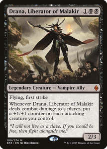 All: Drana, Liberator of Malakir [Battle for Zendikar]