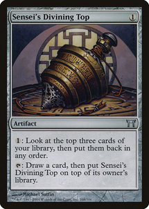 Mtg Singles Instock: Sensei's Divining Top [Champions of Kamigawa]