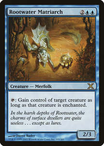 Mtg Singles Instock: Rootwater Matriarch [Tenth Edition]