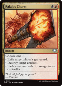 Mtg Singles Instock: Rakdos Charm [Edge of Eternities Commander]