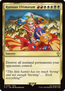 Mtg Singles Instock: Ruinous Ultimatum [FINAL FANTASY Commander]