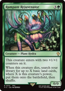 Mtg Singles Instock: Rampant Rejuvenator [FINAL FANTASY Commander]