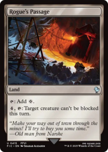 Mtg Singles Instock: Rogue's Passage [FINAL FANTASY Commander]